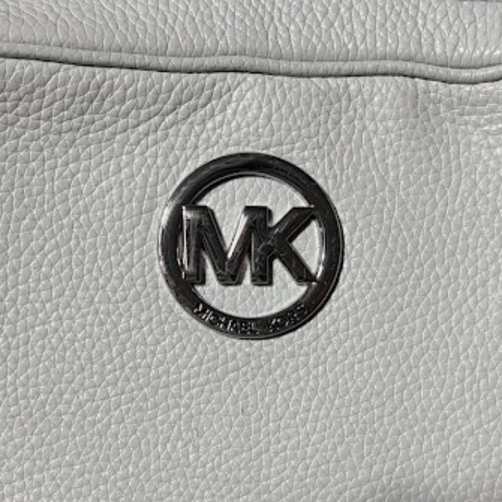 Michael Kors Fulton Purse Crossbody Bag Pale Blue